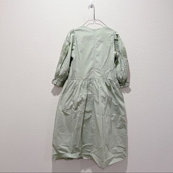Meadows Hazel cotton Dress Sage US6 - Picture 10 of 12